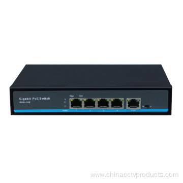 4 Ports Gigabit PoE Switch with AI Function